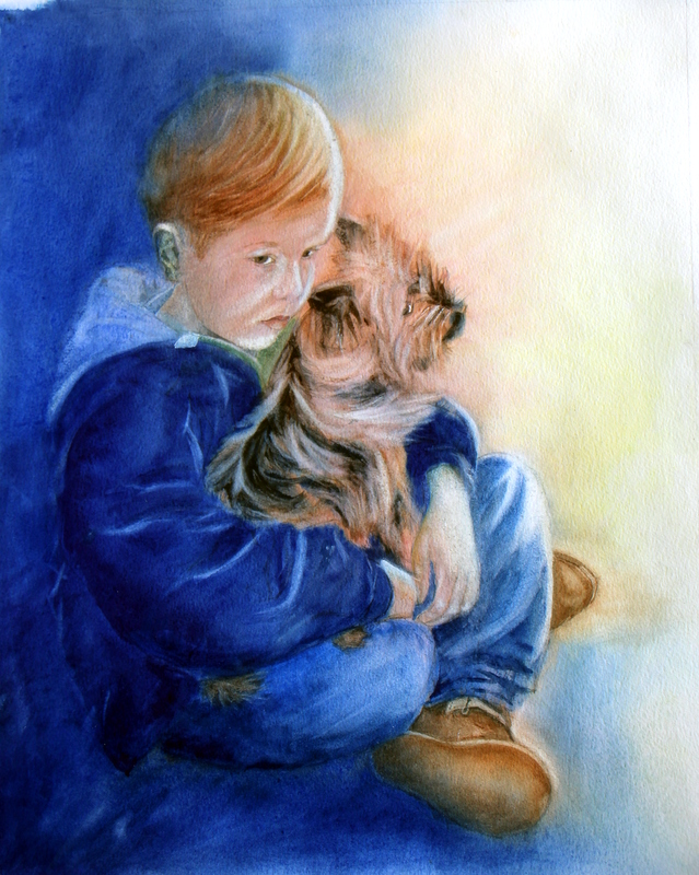 L'enfant et le chien